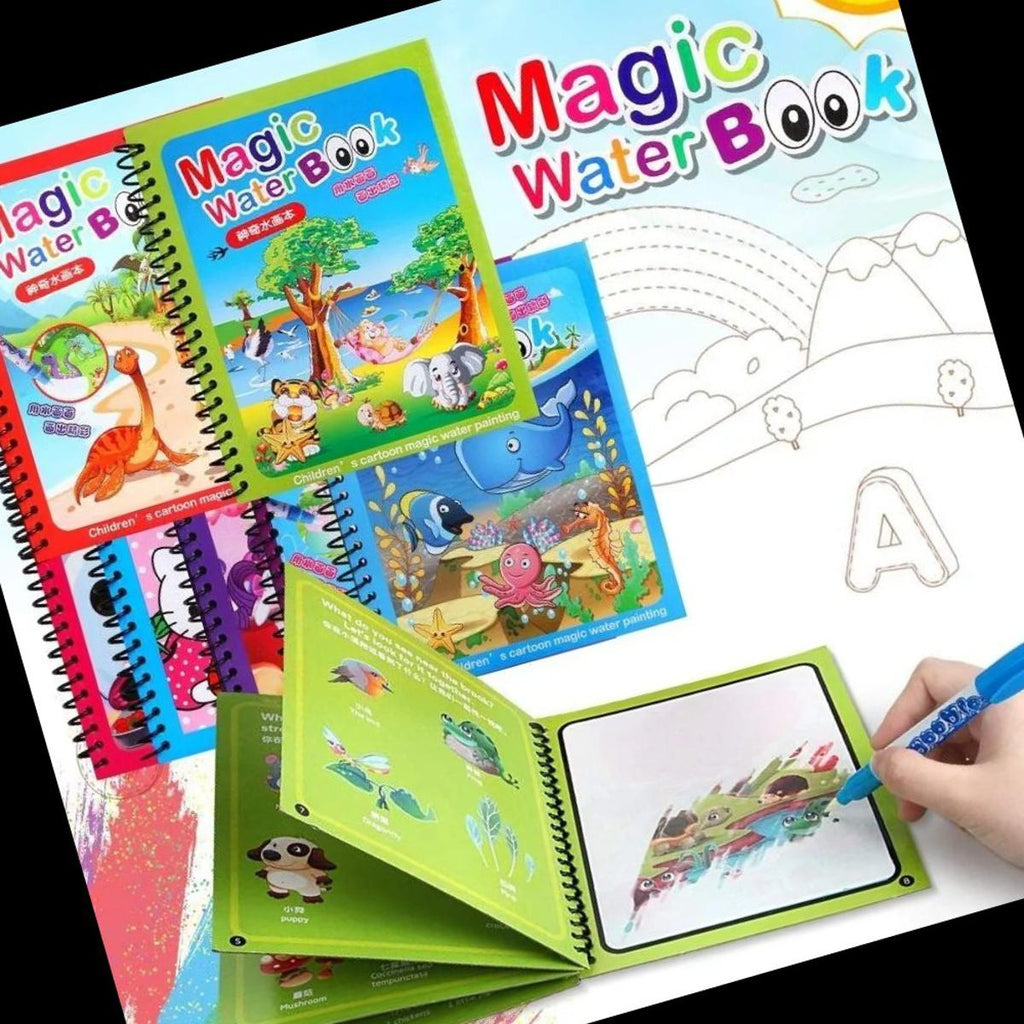 Magic Water Coloring Book