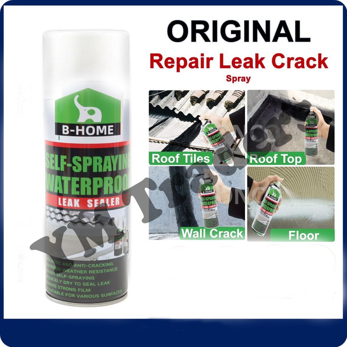 Waterproof Self Spraying Wall/Roof Leak Sealer B Home 500ML