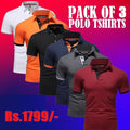 Pack Of 3 Polo Casual
