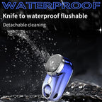 Portable Mini Electric Painless Shaver Waterproof