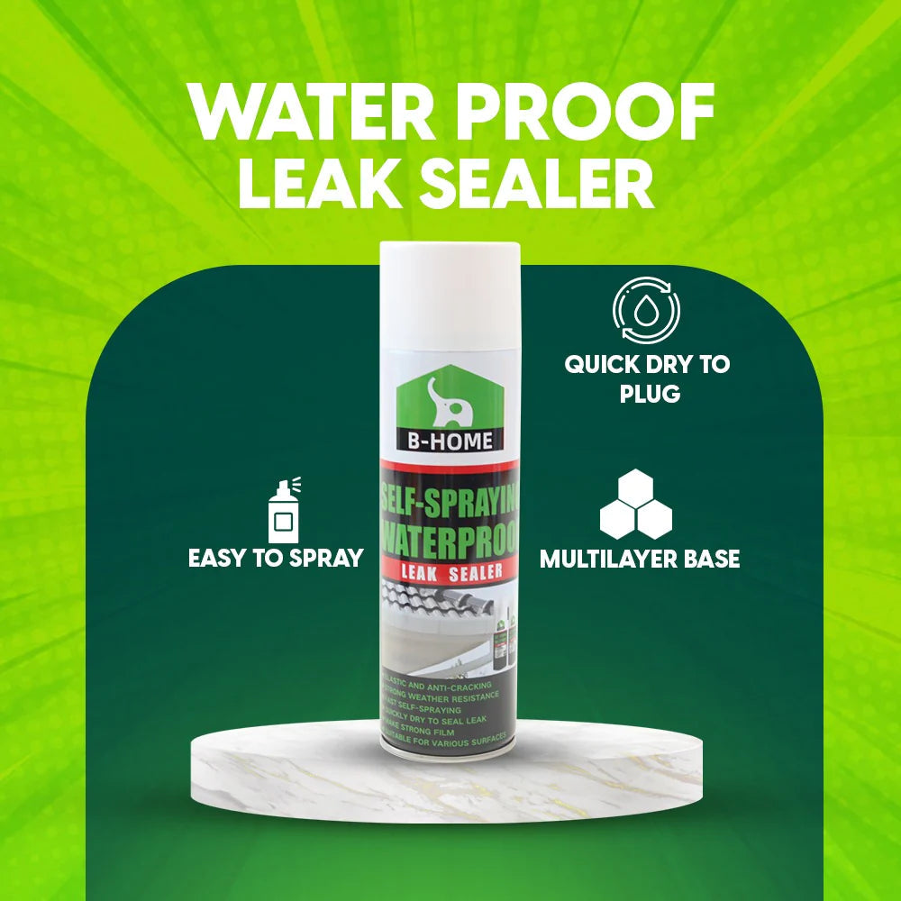 Waterproof Self Spraying Wall/Roof Leak Sealer B Home 500ML