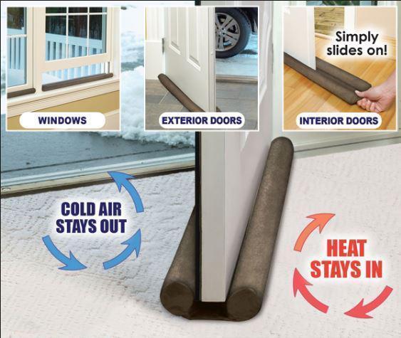 Pack of 5 Door Dust and Air Stopper