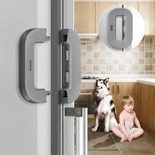 pack of 2 Multifunctional Fridge Door Drawer Lock, Household Refrigerator Lock, Baby Security Cabinet Lock
